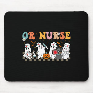 Gruseliger Geister-Krankenschwester-Halloween süße Mousepad