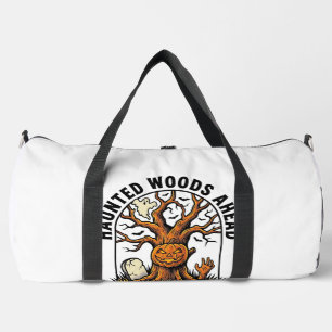 Gruseliger Geisterbaum Vintage Halloween-Warn-Shir Duffle Bag