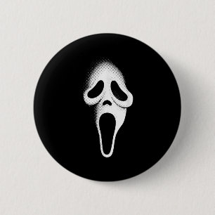 Gruseliger Gespenster-Gesicht-Horror-Party-Maske H Button