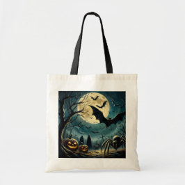Gruseliger Halloween-Baumwolltasche zum günstigen Tragetasche
