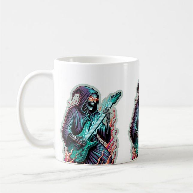 Gruseliger Halloween-Becher Kaffeetasse (Links)
