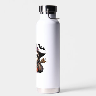 Gruseliger Halloween-Faultier-Hexenhut-Kostüm-spoo Trinkflasche
