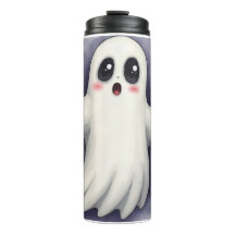 Gruseliger Halloween-Geist-Thermobecher