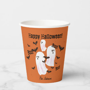 Gruseliger Halloween-Geister-Kinder-Papierparty Pappbecher