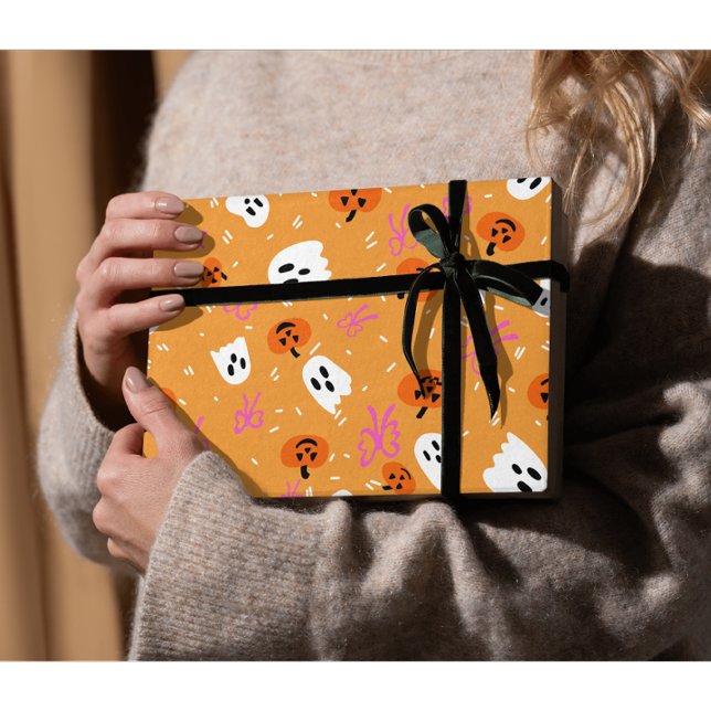 Gruseliger Halloween  Geschenkpapier (Von Creator hochgeladen)