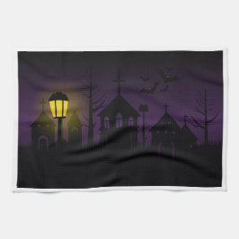 Gruseliger Halloween Geschirrtuch