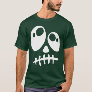 Gruseliger Halloween-Gesicht Gruseliger Horror-Nac T-Shirt