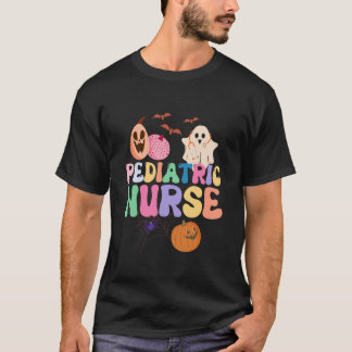 Gruseliger Halloween-Kostüm für Kinderkrankenschwe T-Shirt