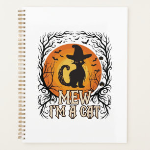 Gruseliger Halloween-Kürbis Gruselnacht Geist Silh Planer