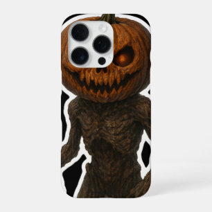 Gruseliger Halloween-Kürbis-Monster-Aufkleber iPhone 16 Pro Hülle