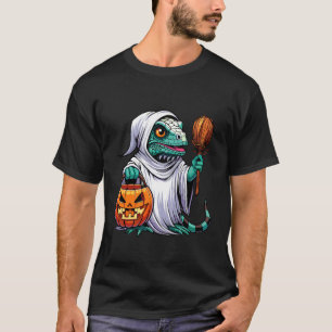 Gruseliger Halloween Leguan Geist Gruseliger Süßig T-Shirt
