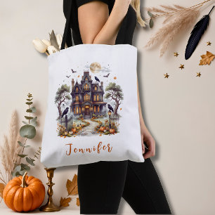 Gruseliger Halloween Manor  Tasche