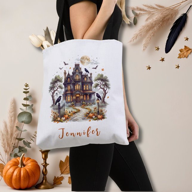 Gruseliger Halloween Manor  Tasche (Von Creator hochgeladen)