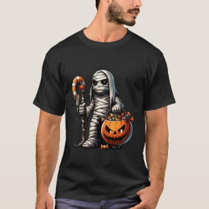 Gruseliger Halloween-Mummy-Geist Gruseliger Süßigk T-Shirt