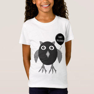 Gruseliger Halloween-Party-Eule-Kinder-T-Shirt T-Shirt