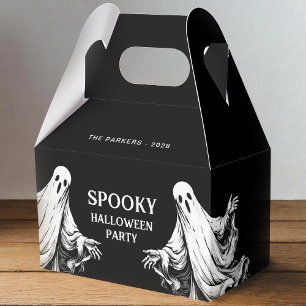 Gruseliger Halloween-Party-Treat mit Geist Geschenkschachtel