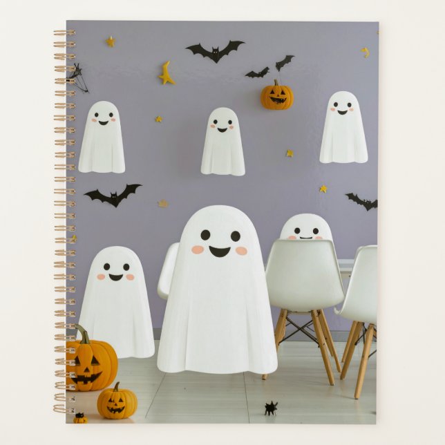 Gruseliger Halloween-Planer Planer (Vorderseite)