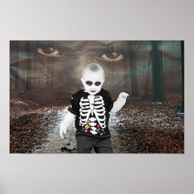 Gruseliger Halloween. Poster (Vorne)