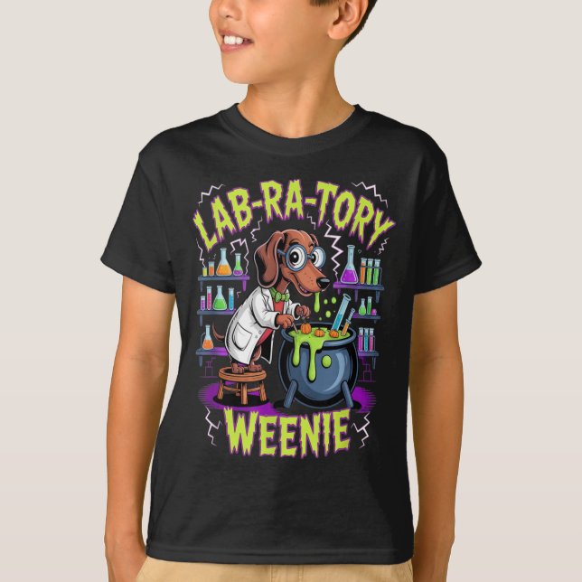 Gruseliger Halloween T-Shirt (Vorderseite)