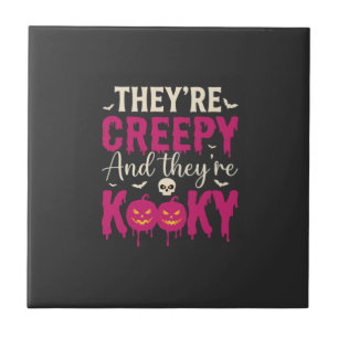 Gruseliger Halloween-Totenkopf-Kürbis-Design_1 Fliese