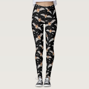 Gruseliger Halloween-Vampir-Fledermäuse-Goth-Cute Leggings