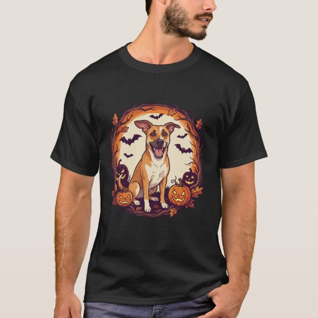 gruseliger Hund T-Shirt (Vorderseite)