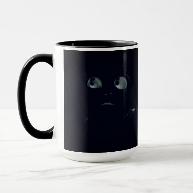 Gruseliger Kaffee Tasse (Links)