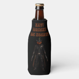 Gruseliger Kürbis Sheriff Cowboy Jack-o'-Lantern G Flaschenkühler