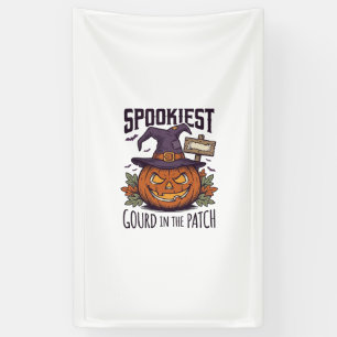 Gruseliger Kürbis-Shirt Vintage-Gravur Halloween-T Banner