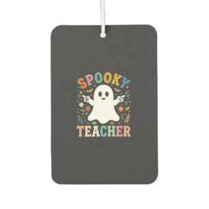 Gruseliger Lehrer Süßer Geist Halloween Design_1 Autolufterfrischer