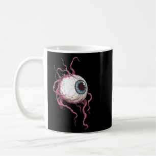 Gruseliger Monster-Augen-Tätowierstil-Horror-Grafi Kaffeetasse