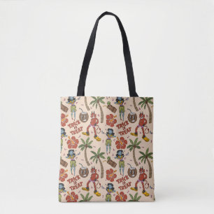 Gruseliger Retro-Luau Tasche