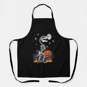 Gruseliger Saurus Halloween-Dinosaurier Schürze
