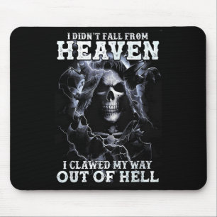 Gruseliger Schädel fiel nicht vom Himmel, krallte  Mousepad