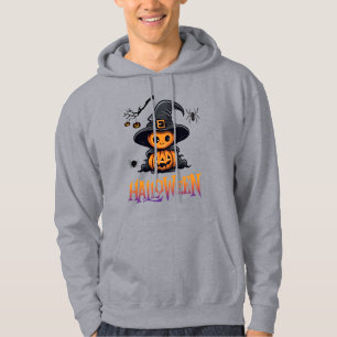 Gruseliger Süßer Halloween-Geist-Hoodie Kuschelige Hoodie
