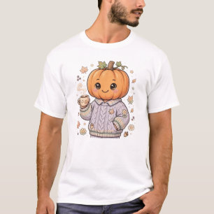Gruseliger süßer schwarzer Katzenhexenhut Hallowee T-Shirt