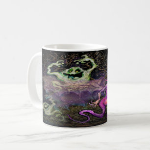 Gruseliger Tanz Kaffeetasse