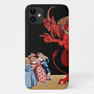 Gruseliger Teufel Krampus Kunst Case-Mate iPhone Hülle