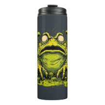 Gruseliger Toxisch Mutant Frosch Thermobecher