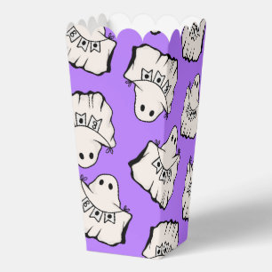Gruseliger und lustiger Halloween-Popcorn Geschenkschachtel