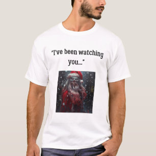 Gruseliger Zombie-Weihnachtsmann-Horror-Christmas- T-Shirt