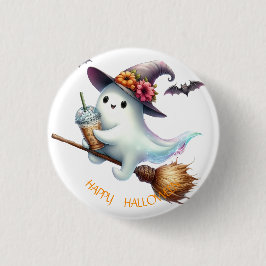Gruseliges Frohes Halloween Button