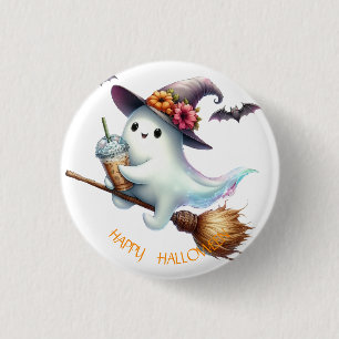 Gruseliges Frohes Halloween Button