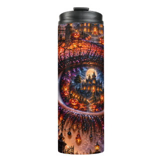 Gruseliges Halloween-Fantasie-Auge-Tumbler Thermosbecher