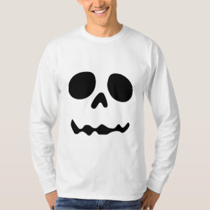 Gruseliges Halloween-Gesicht T-Shirt