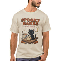 Gruseliges Halloween-Katzenshirt 'Spooky Bakes'