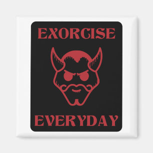 Gruseliges Halloween Magnet