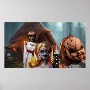 Gruseliges Halloween. Poster