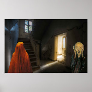 Gruseliges Halloween. Poster