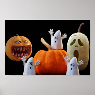 Gruseliges Halloween. Poster